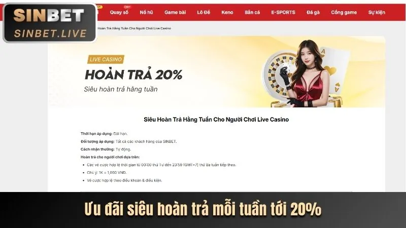 Cá cược trực tiếp với tỷ lệ hấp dẫn